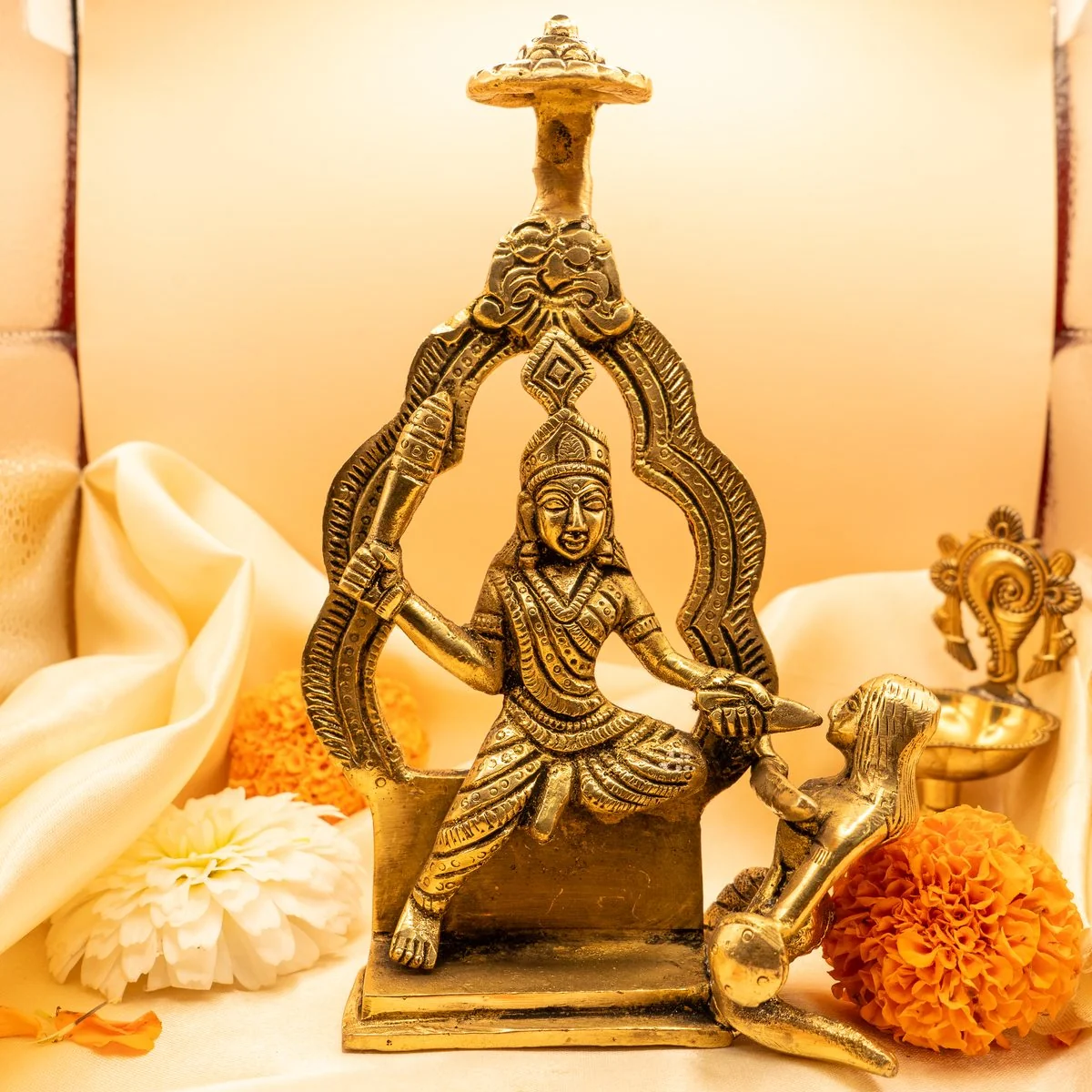 Banglamukhi MATA Idol (Pital Murti) Brass Idol