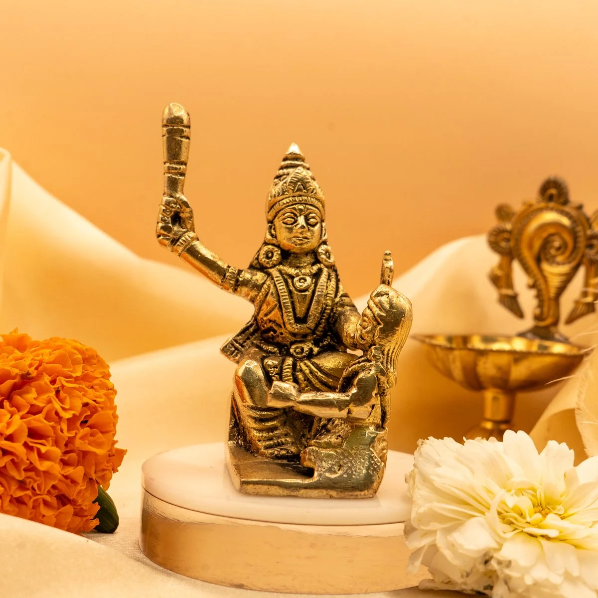 Banglamukhi MATA Idol (Pital Murti) Brass Idol