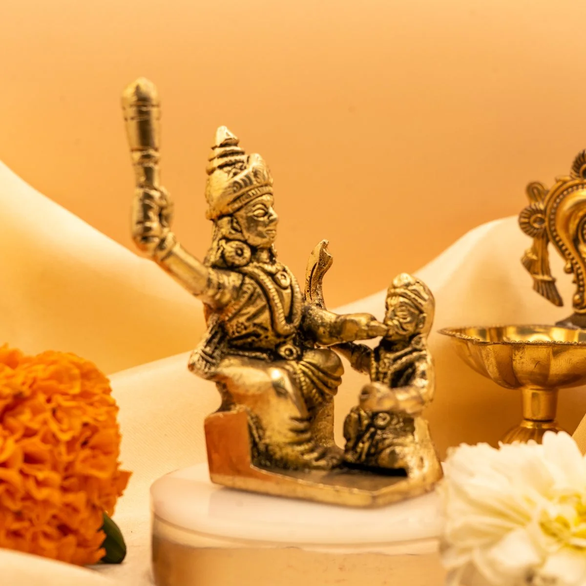 Banglamukhi MATA Idol (Pital Murti) view 4