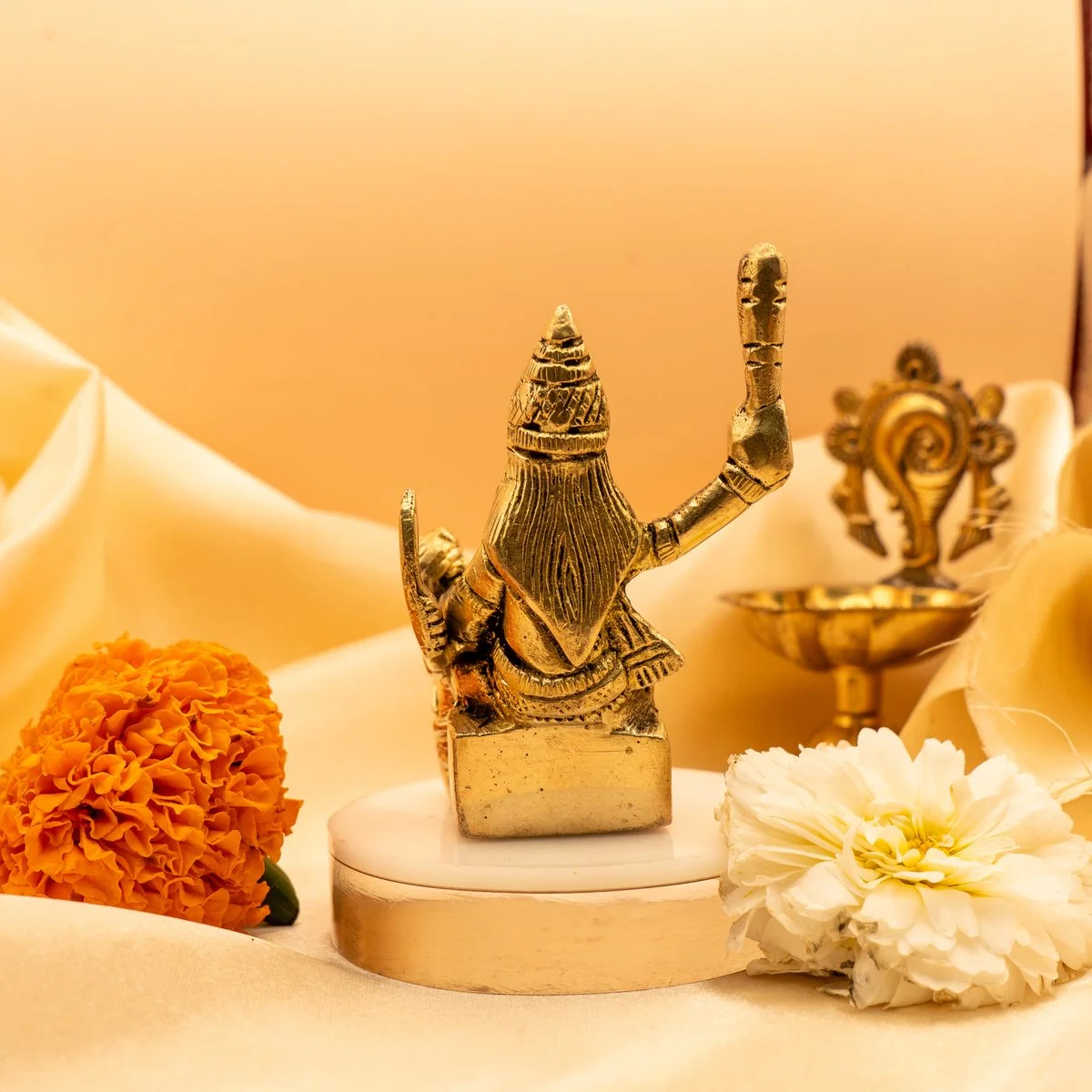 Banglamukhi MATA Idol (Pital Murti) view 5