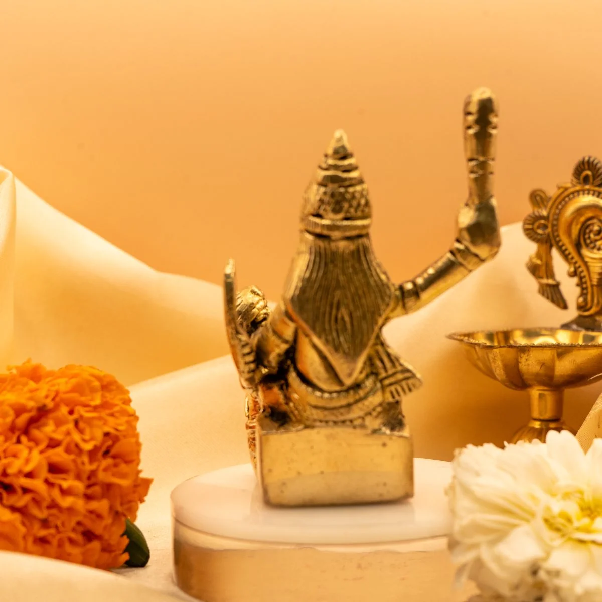 Banglamukhi MATA Idol (Pital Murti) view 6