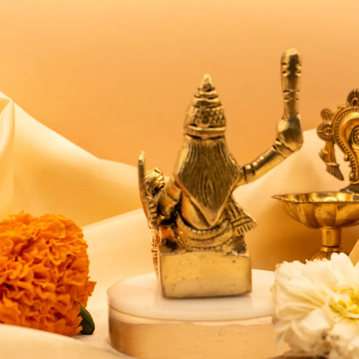 Banglamukhi MATA Idol (Pital Murti) view 7