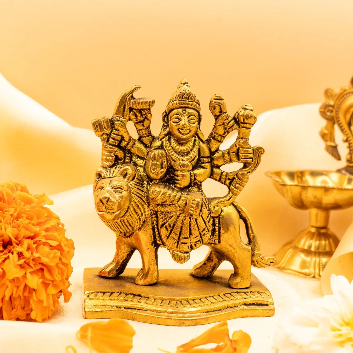 Maa Durga Brass Idol