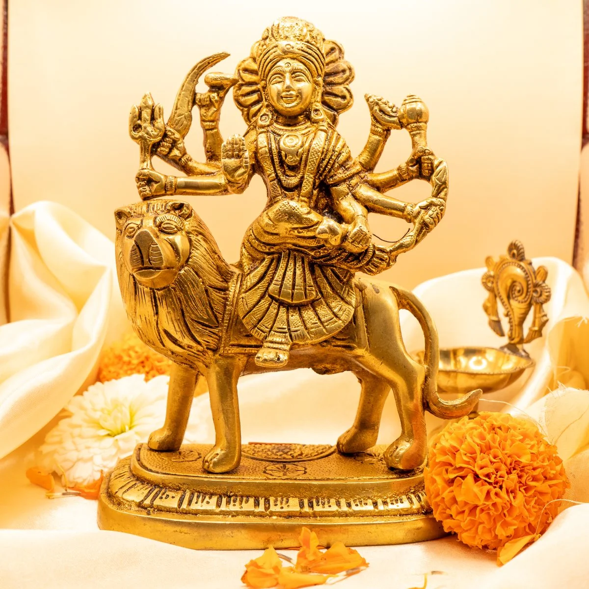 Maa Durga Brass Idol