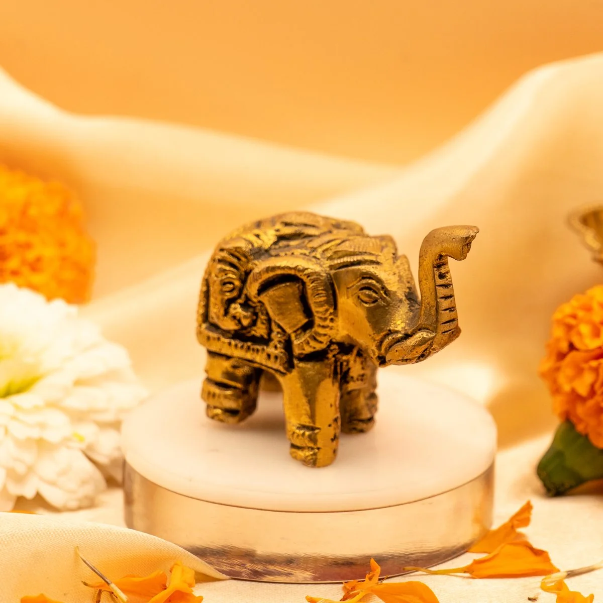 Elephant Statue Decorative Showpiece Figurines view 6