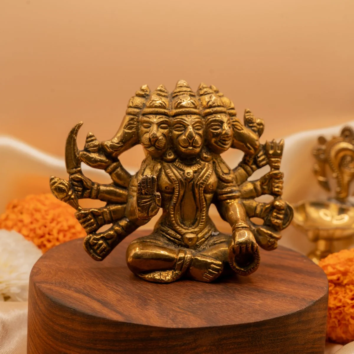 Panchmukhi Hanuman Murti  Idol (Medium) view 2