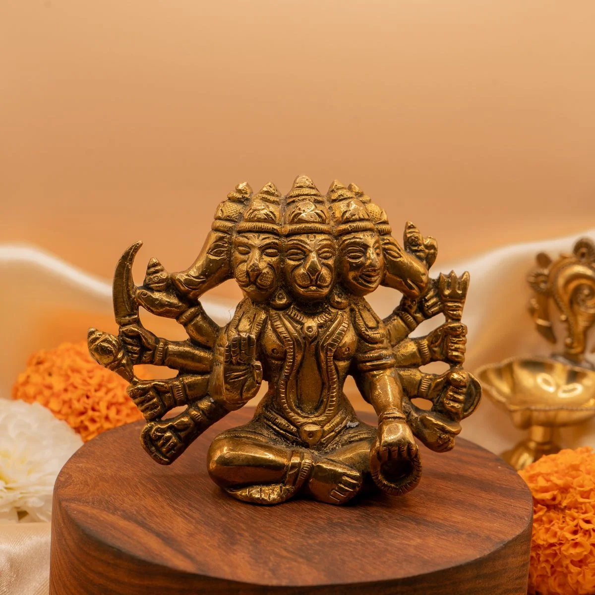 Panchmukhi Hanuman Murti  Idol (Medium) view 4