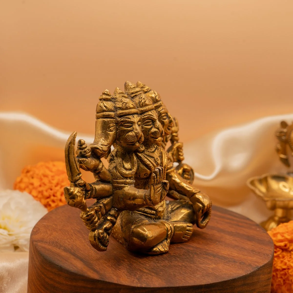 Panchmukhi Hanuman Murti  Idol (Medium) view 5