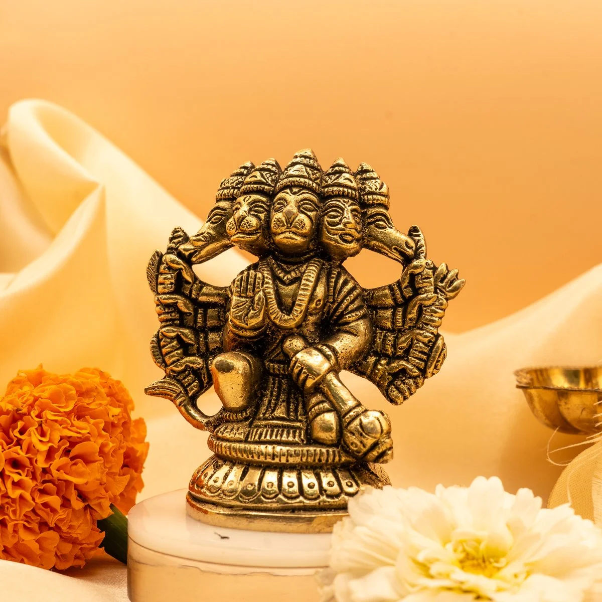 Panchmukhi Hanuman Murti  Idol (Medium) view 8