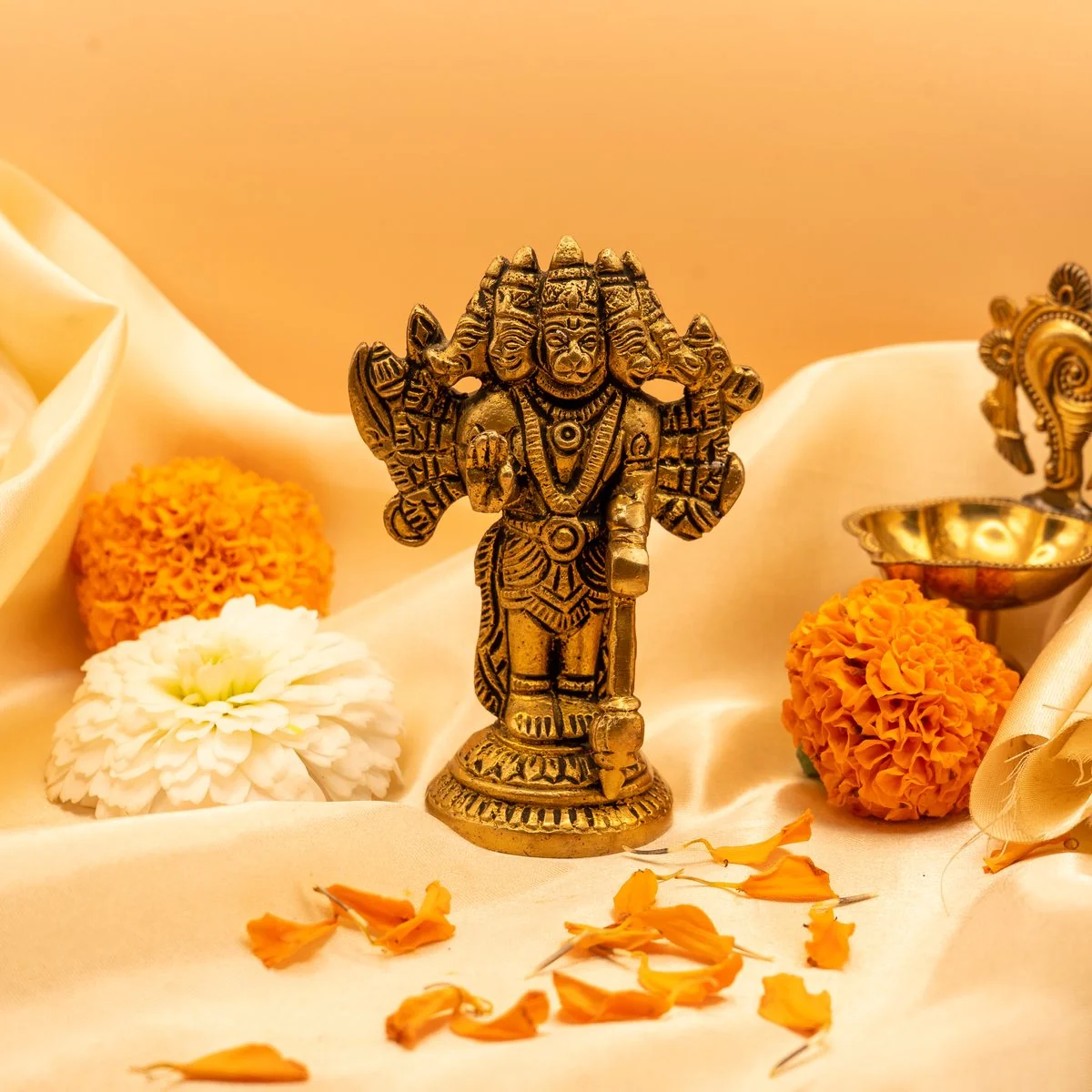 Panchmukhi Hanuman Murti  Idol (Medium) view 2