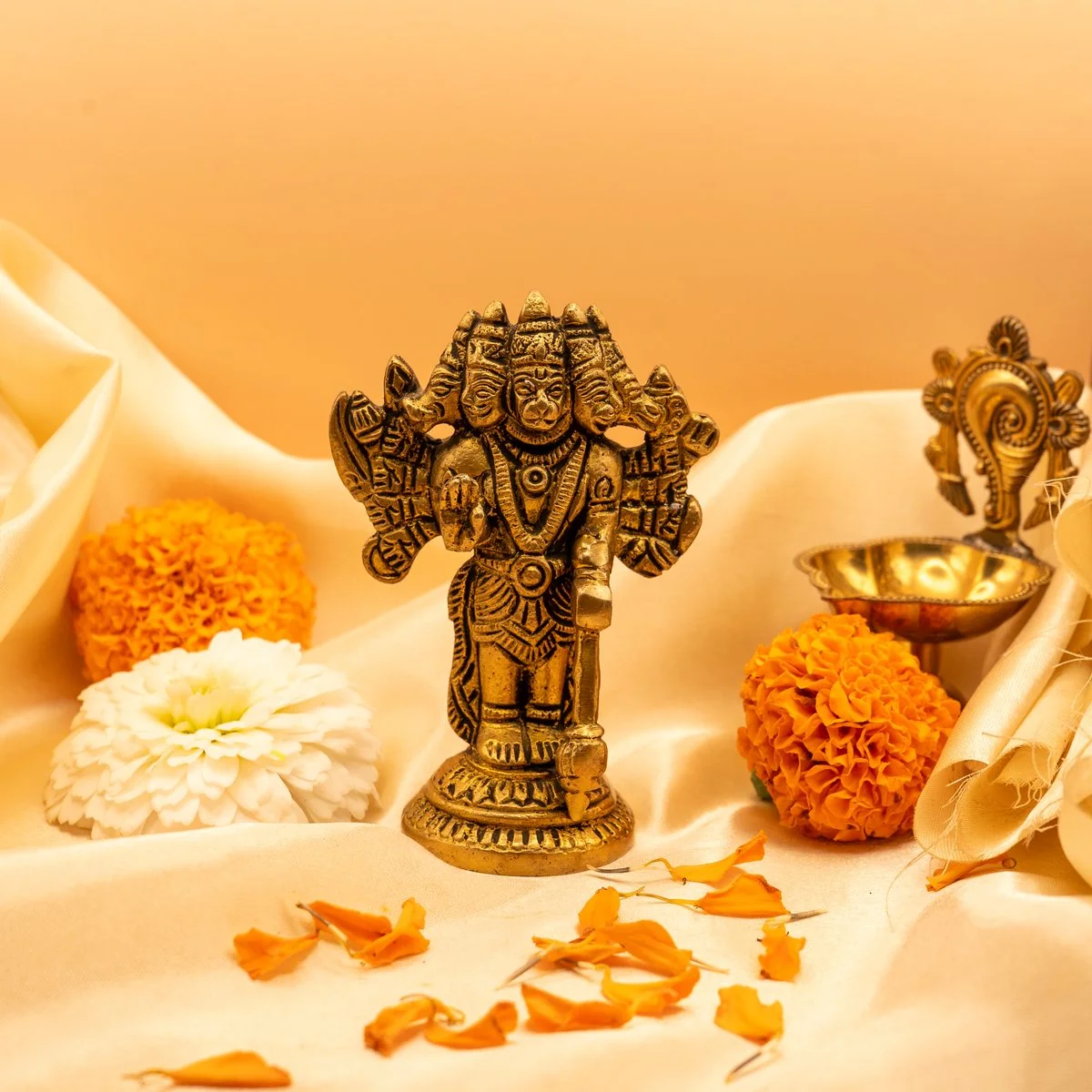 Panchmukhi Hanuman Murti  Idol (Medium) view 3