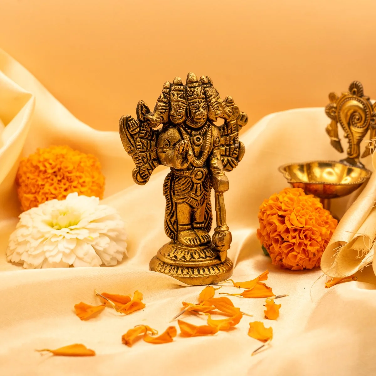 Panchmukhi Hanuman Murti  Idol (Medium) view 6