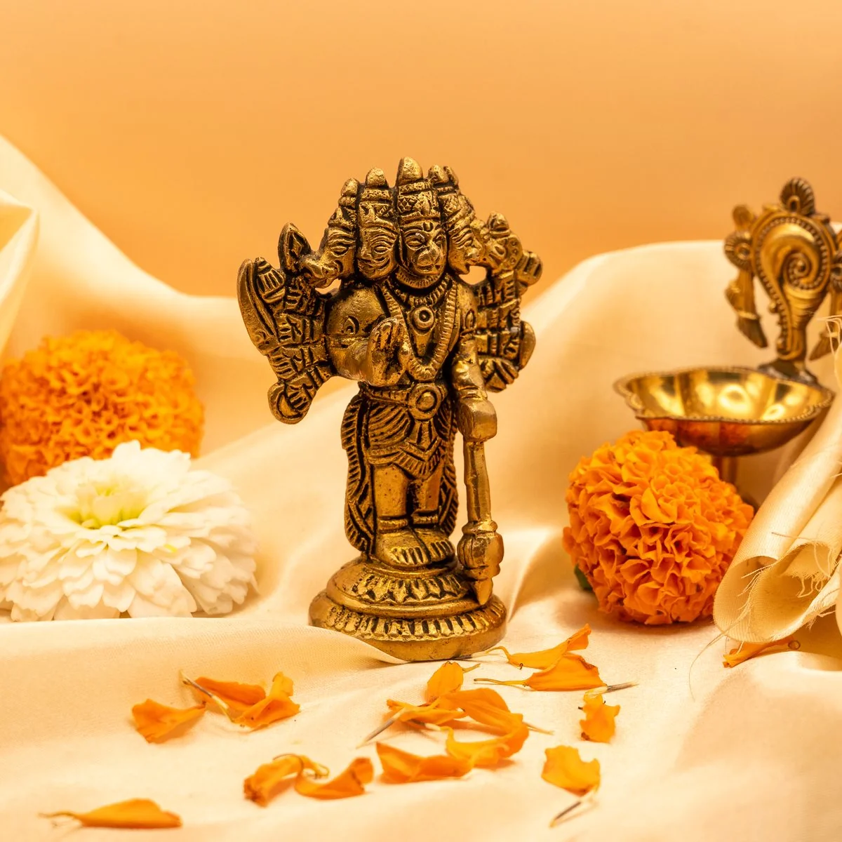 Panchmukhi Hanuman Murti  Idol (Medium) view 7