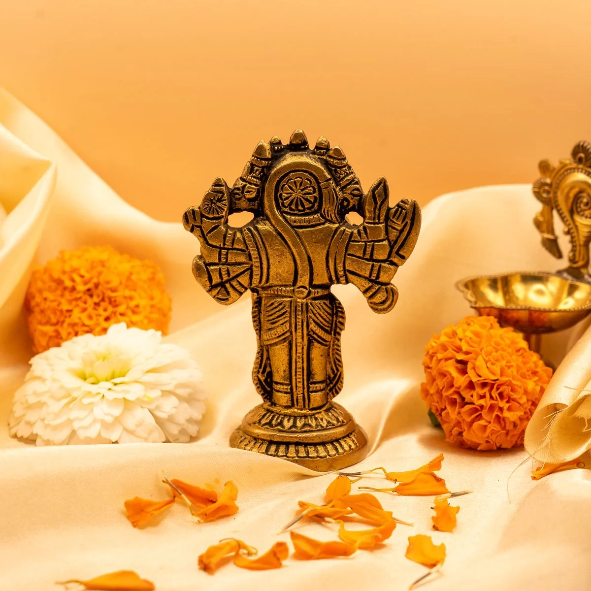 Panchmukhi Hanuman Murti  Idol (Medium) view 8
