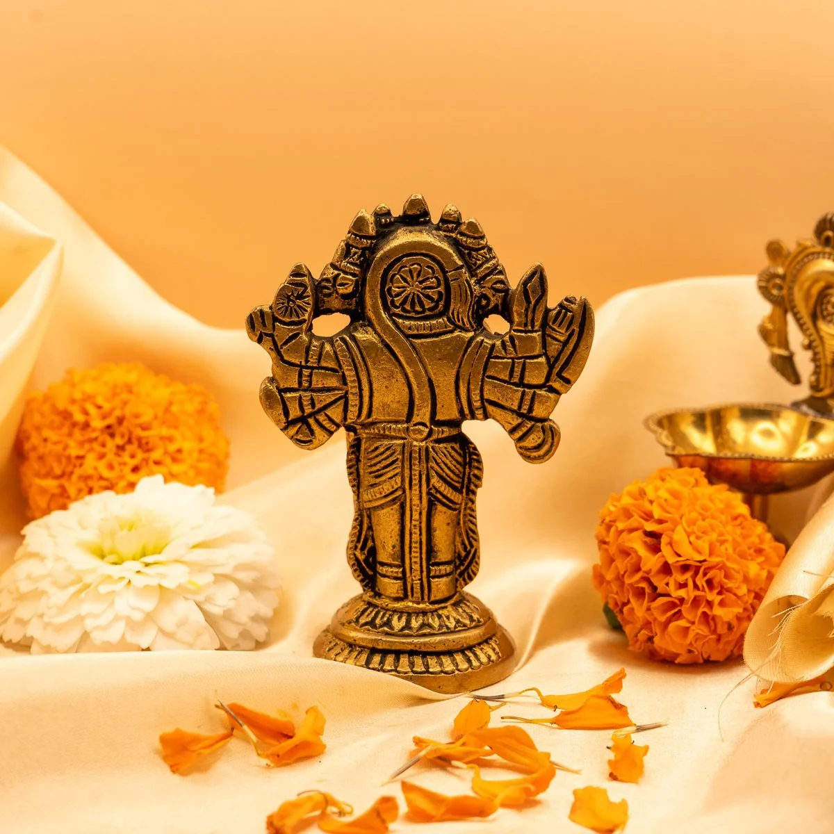 Panchmukhi Hanuman Murti  Idol (Medium) view 9
