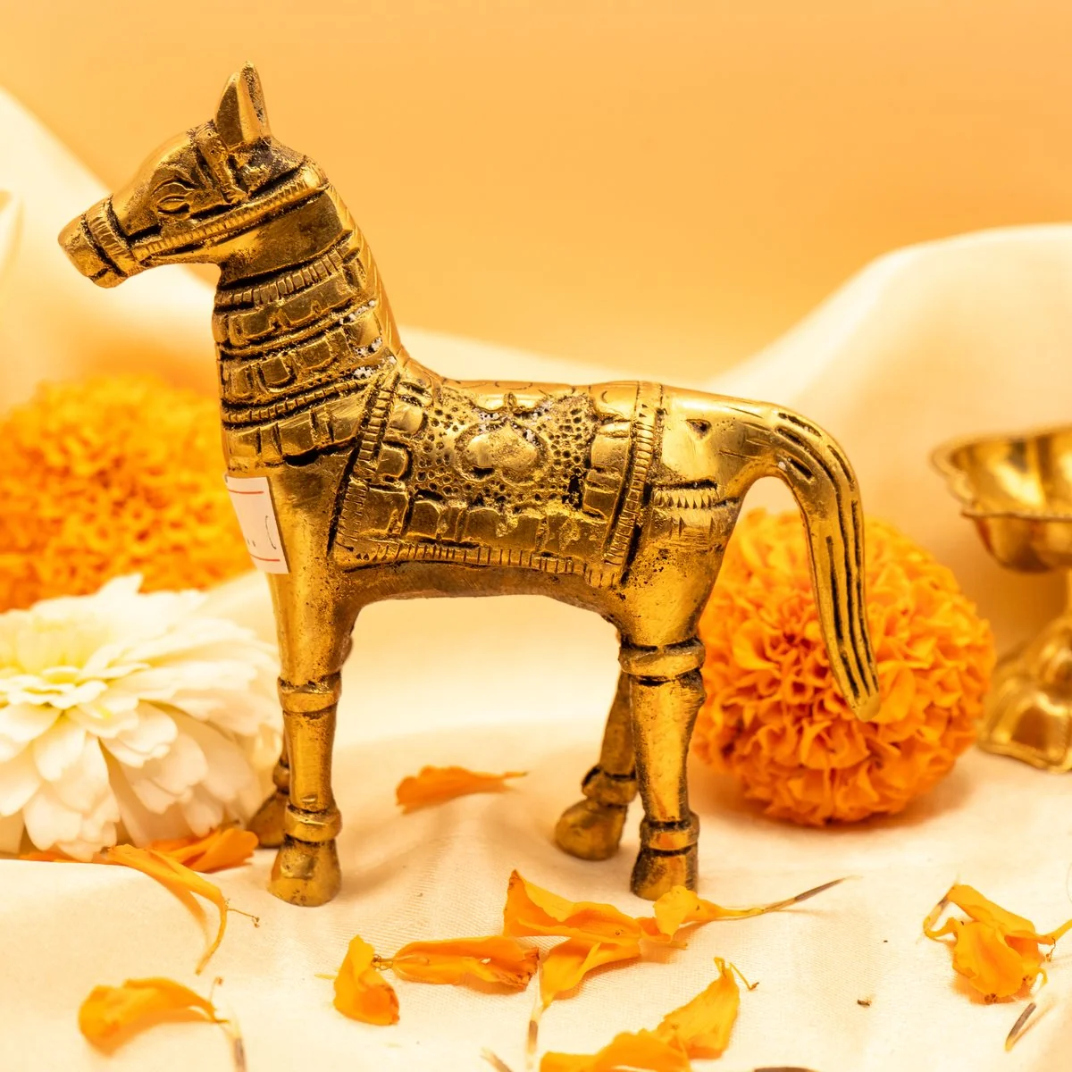 Horse Statue Brass Idol