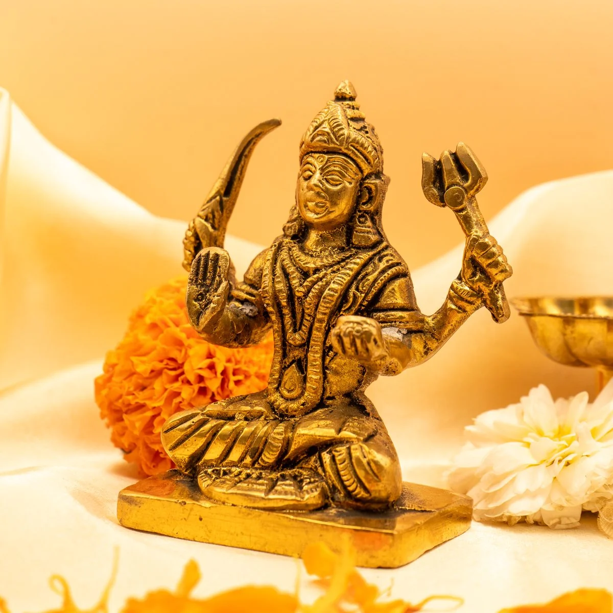 Santoshi/Jagdamba Maa Idol (9 cm) view 4