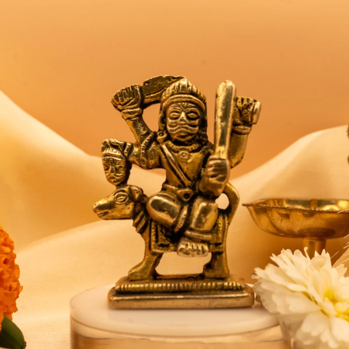 Kaal Bhairav with Dog Ji Panchdhaatu view 2