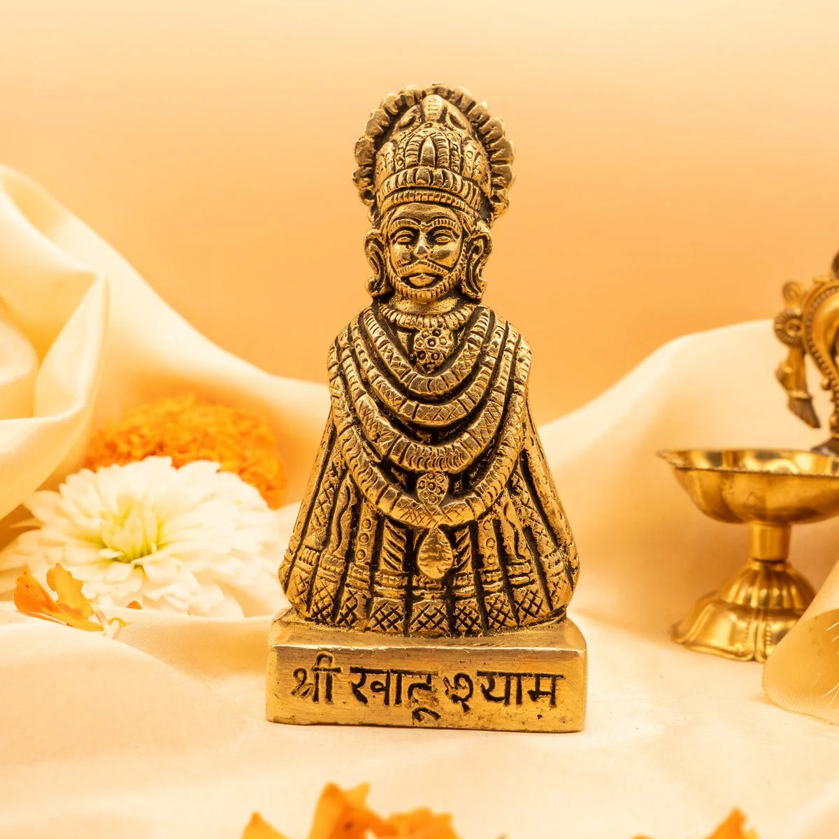 Khatu Shyam Murti Brass Idol