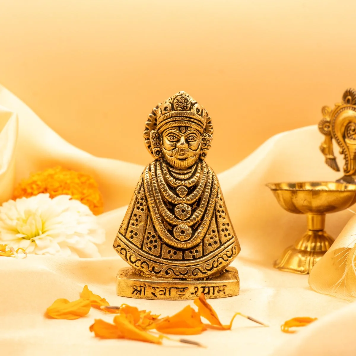 Khatu Shyam Murti Brass Idol