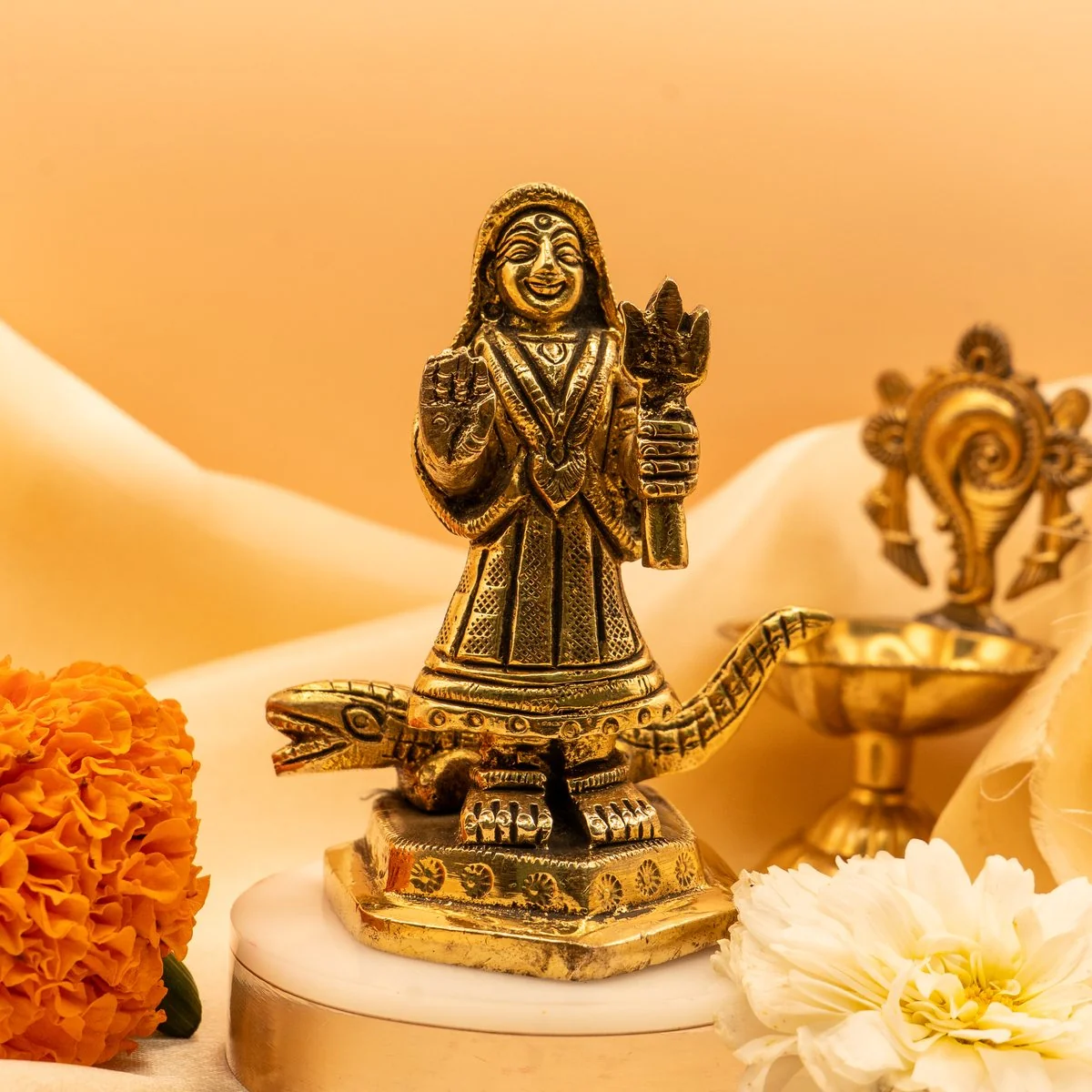 Kodiyar MATA Idol 8 cm Brass Idol