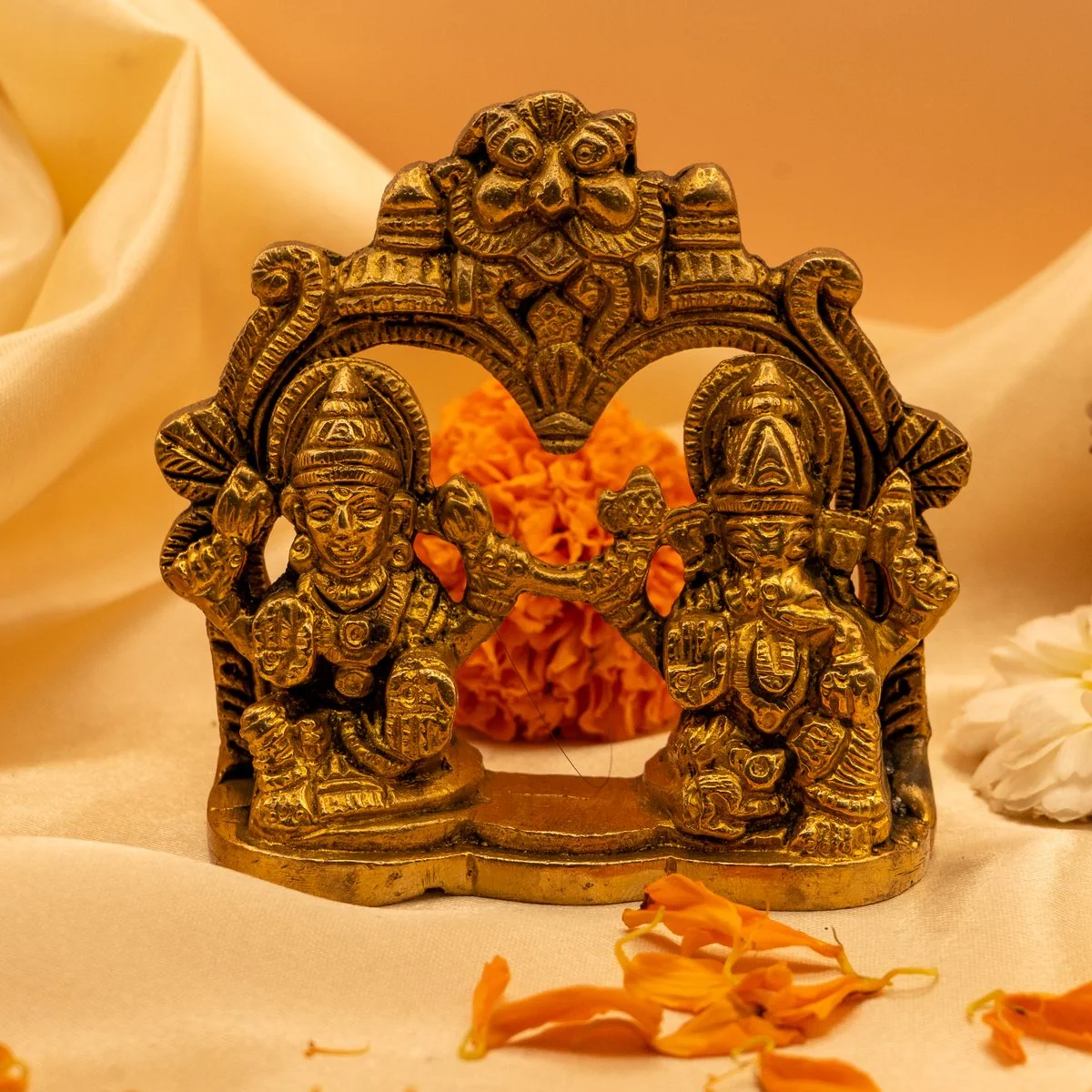 Laxmi Ganesh Murti Idol view 2