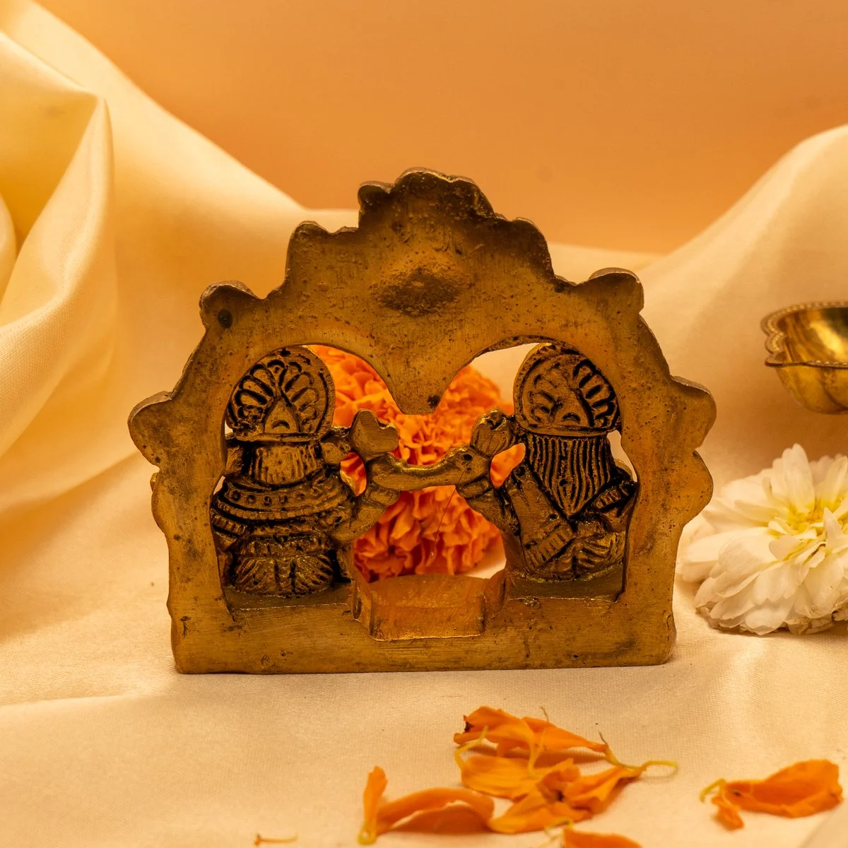 Laxmi Ganesh Murti Idol view 3