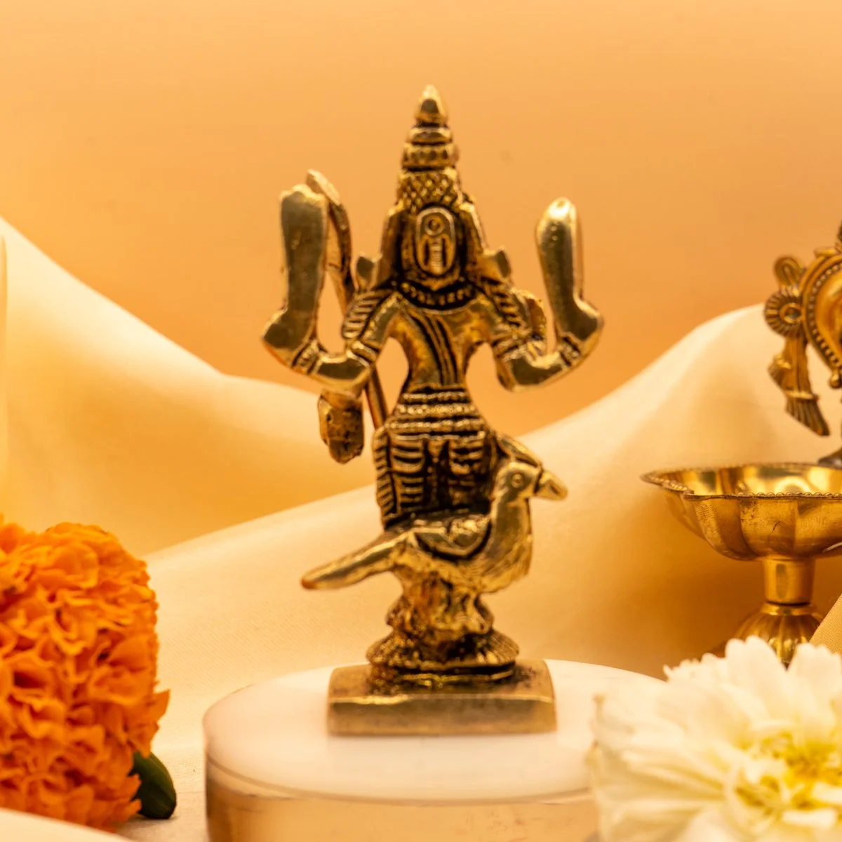 Lord Murugan Idol view 4