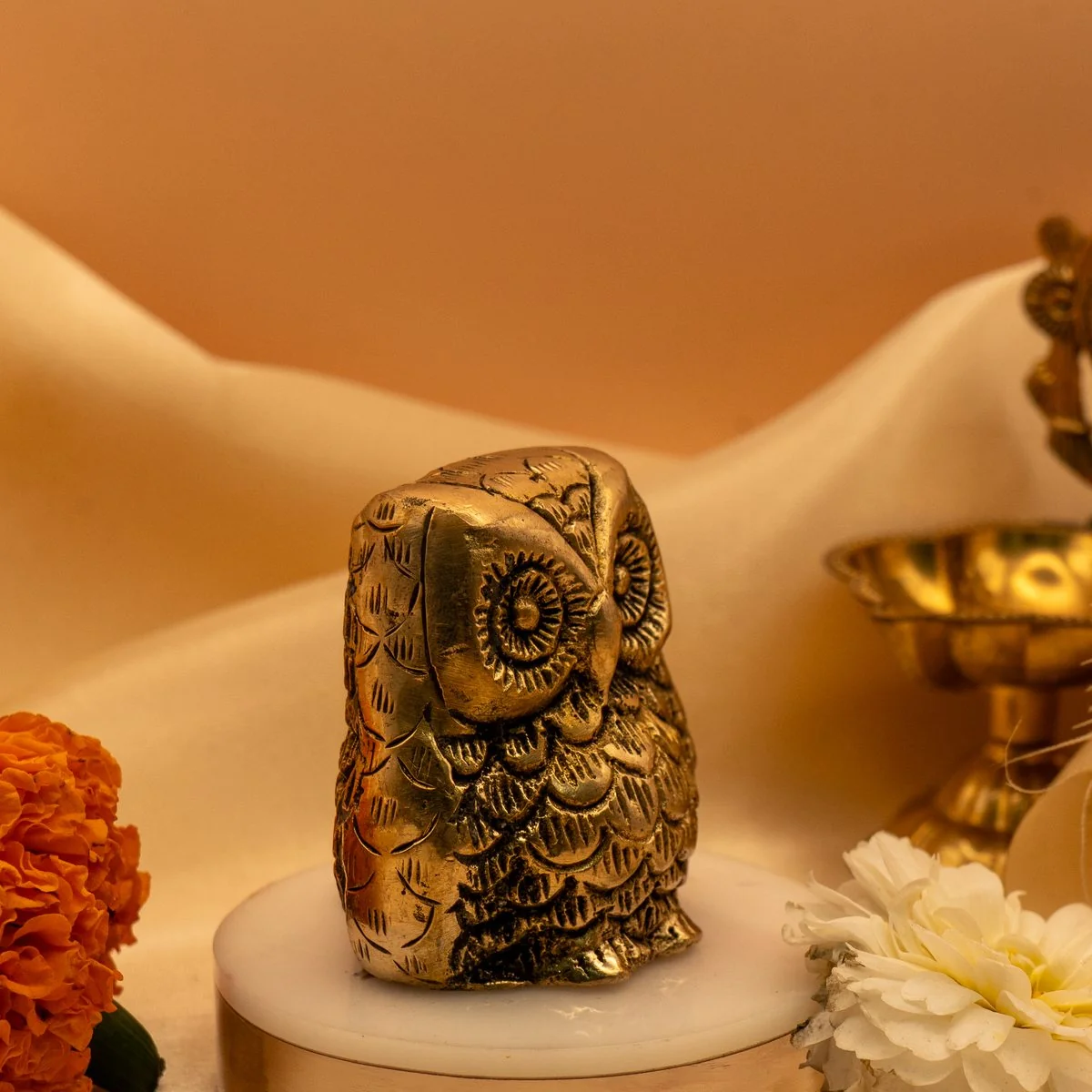 Owl Murti Idol 6 cm view 5