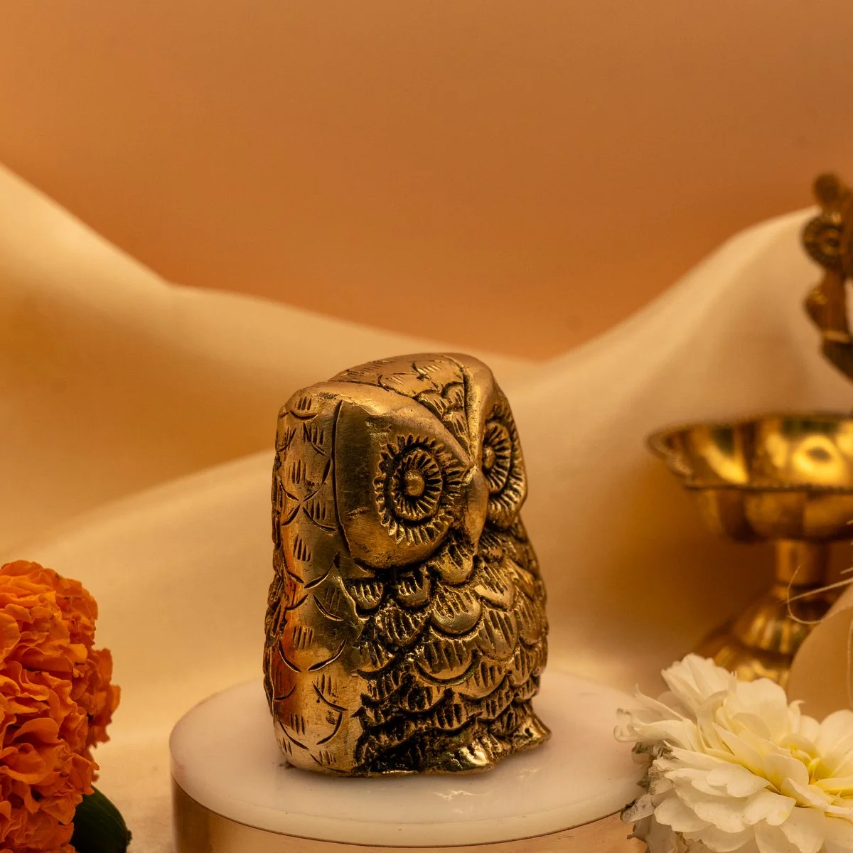 Owl Murti Idol 6 cm view 6