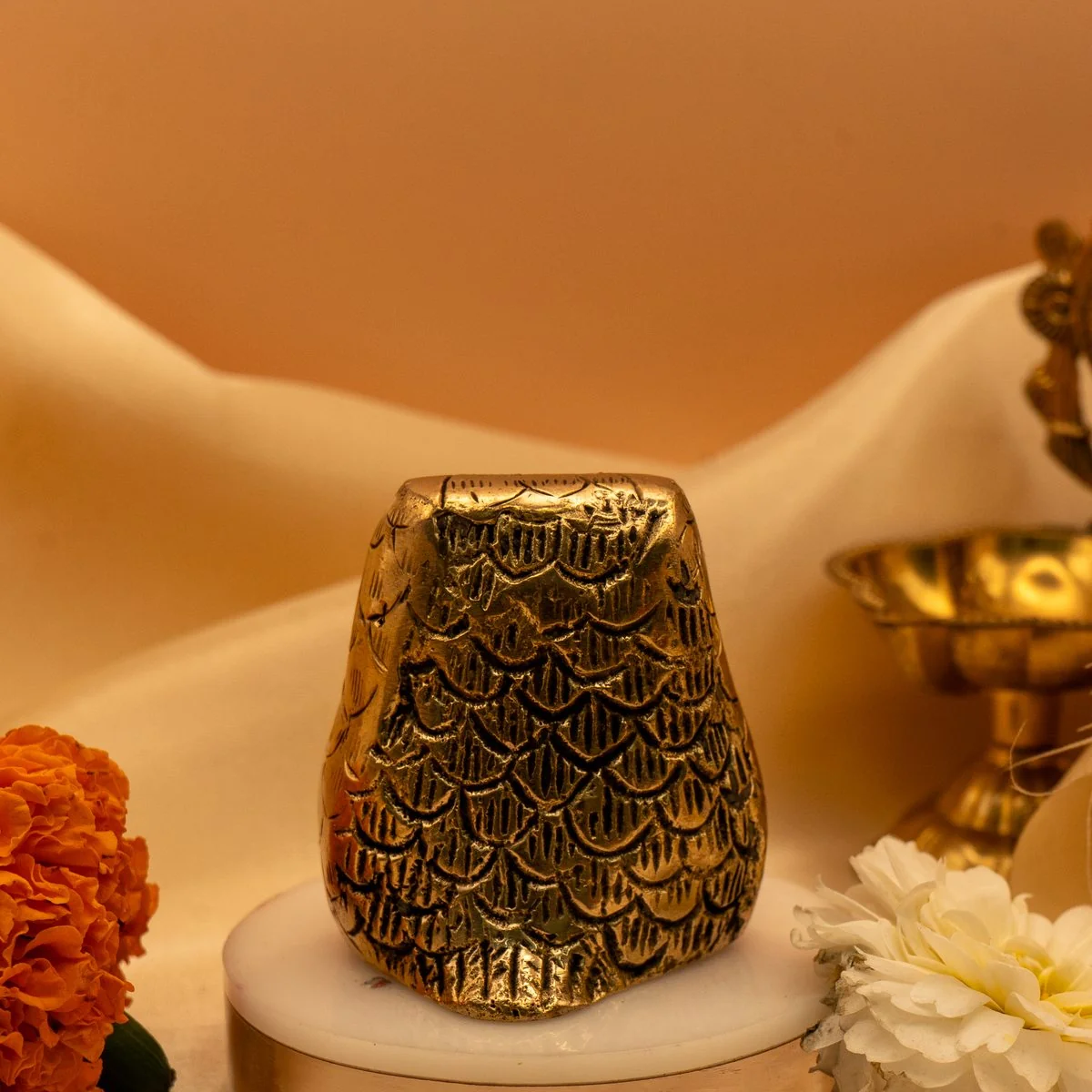 Owl Murti Idol 6 cm view 7