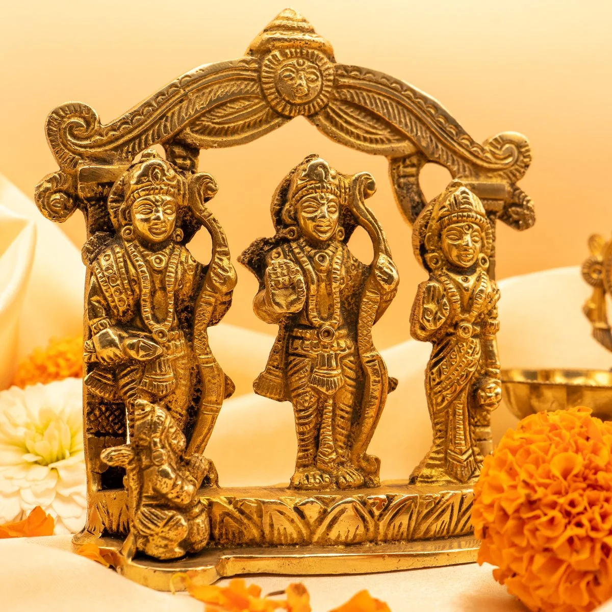 Ram Darbar Brass Idol