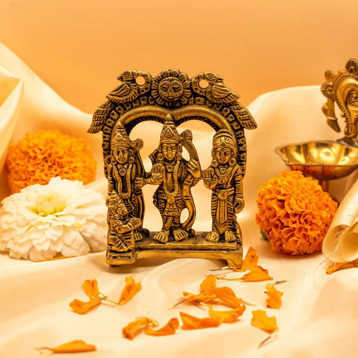 Ram Darbar Brass Idol