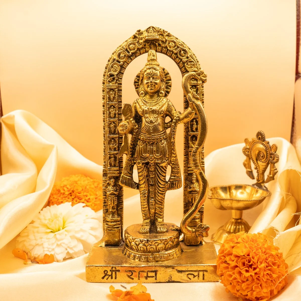 Ram Murti/Rama Idol/Pital Vishnu Ram Avatar view 2