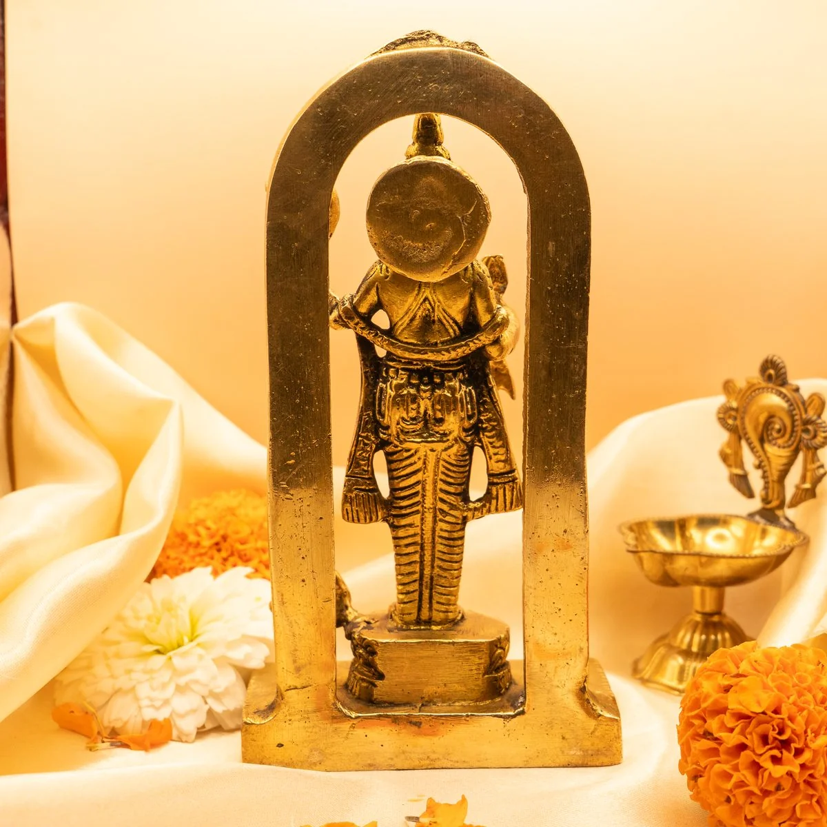Ram Murti/Rama Idol/Pital Vishnu Ram Avatar view 6