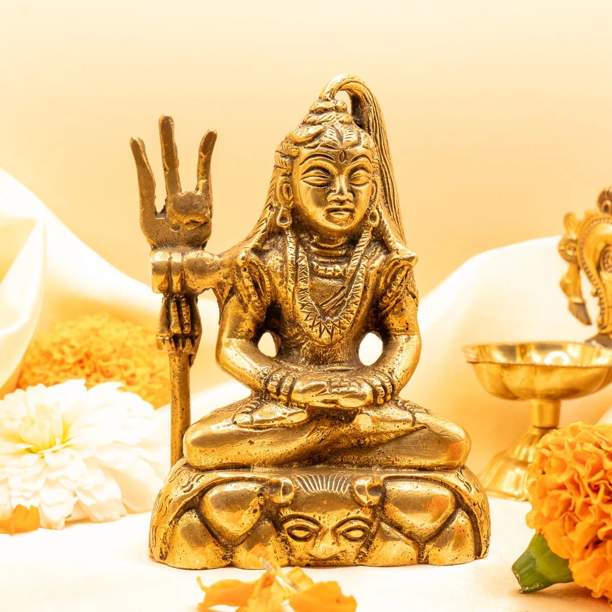 Meditating Lord Shiva view 2
