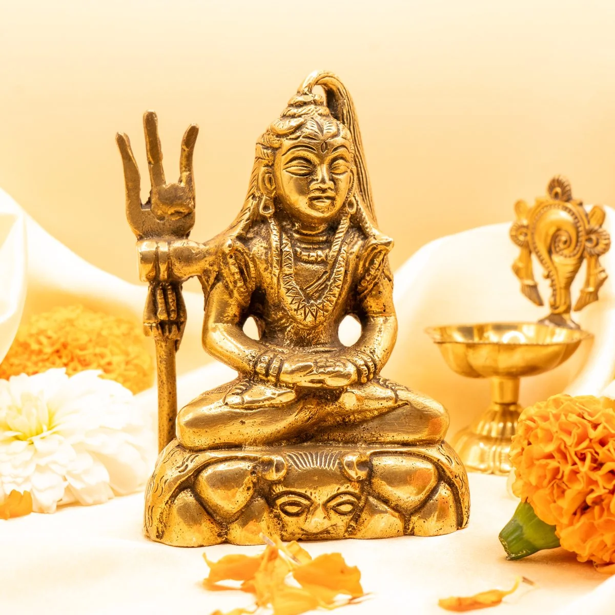 Meditating Lord Shiva view 3