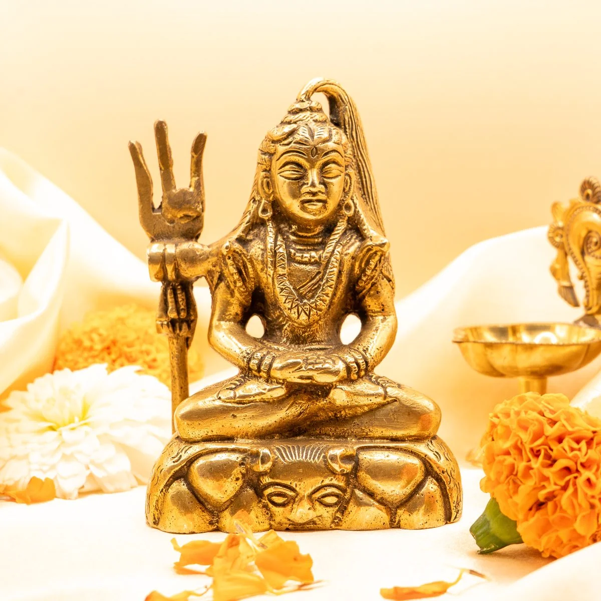 Meditating Lord Shiva view 4