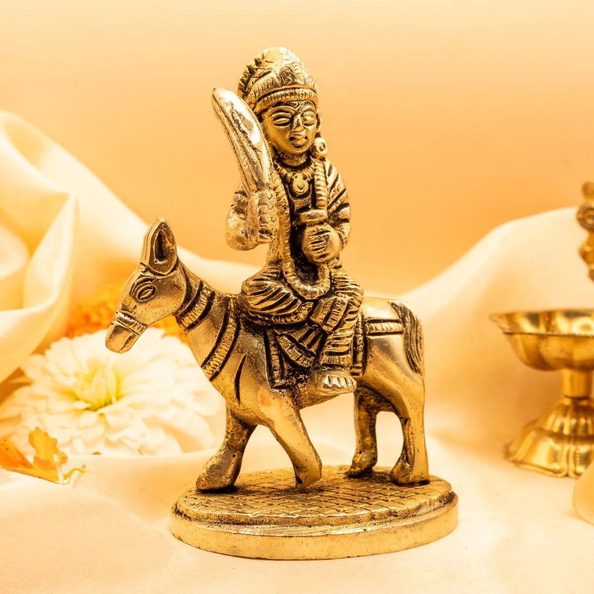 Idol Sheetla (Sitala Or Seetla) MATA: Incarnation of Parvati view 2