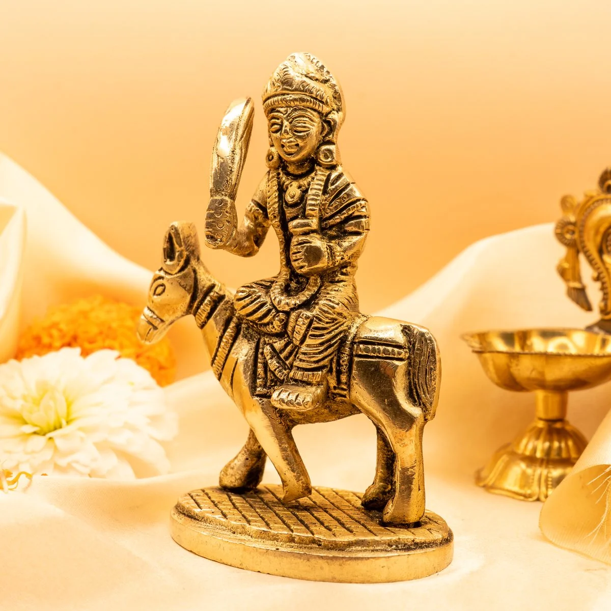 Idol Sheetla (Sitala Or Seetla) MATA: Incarnation of Parvati view 4