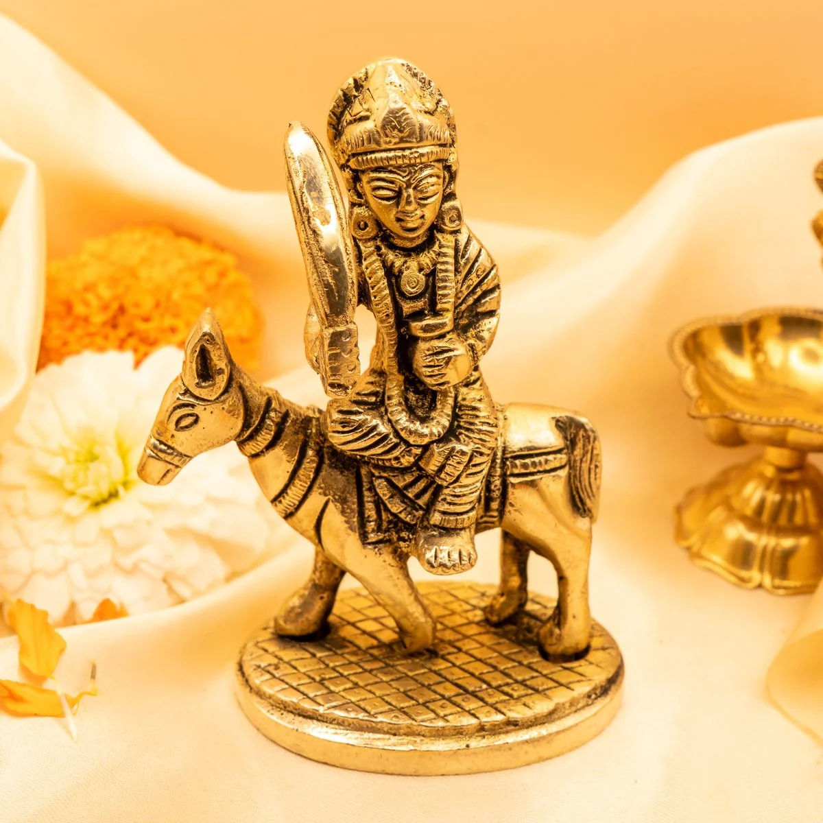 Idol Sheetla (Sitala Or Seetla) MATA: Incarnation of Parvati view 10