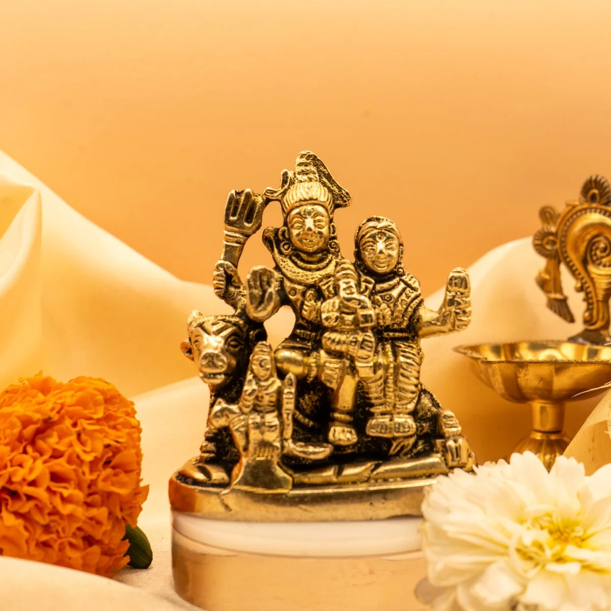 Shiv Parivar Brass Idol