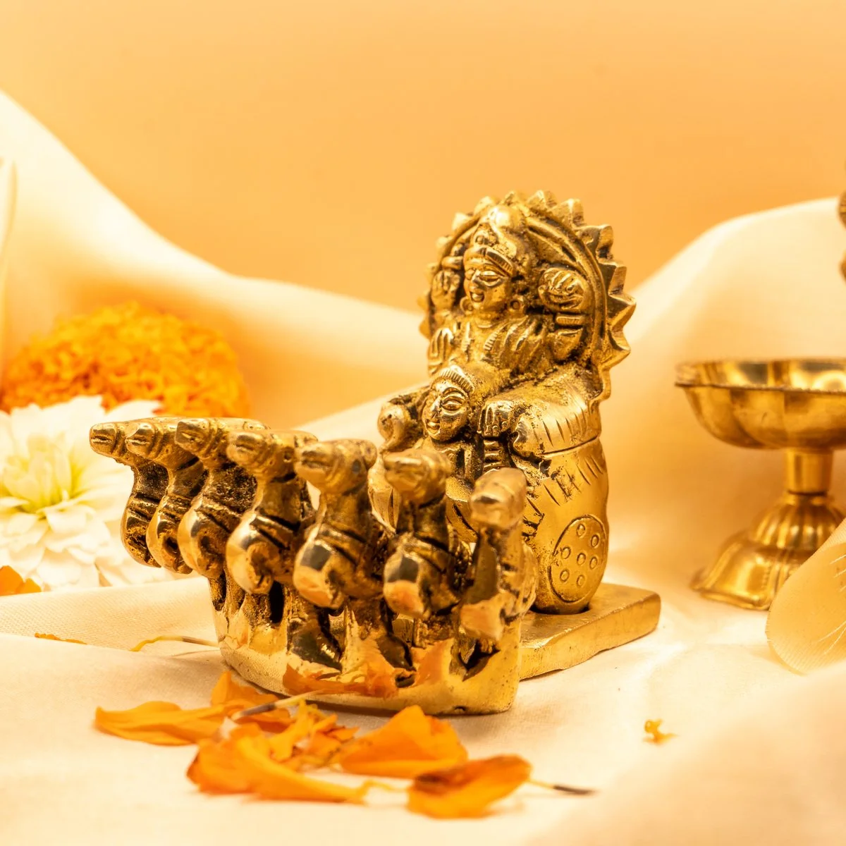 Lord Surya Dev On RathIdol view 7